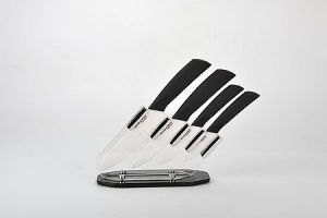4 керамических ножа с подставкой ― Телемагазин Краснодар