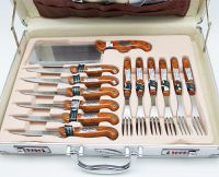 Набор ножей в чемодане 25 предметов Frank Moller FM-308