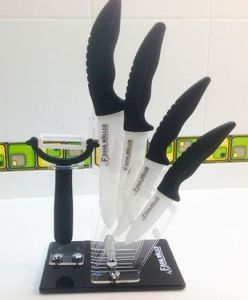 Набор первоклассных керамических ножей из 6 предметов FM-380 ― Телемагазин Краснодар