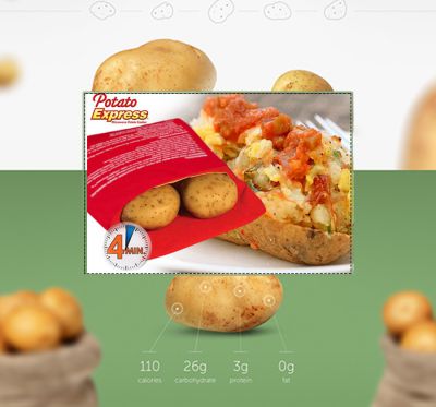 Рукав для запекания картофеля Potato Express описание, купить в Краснодаре